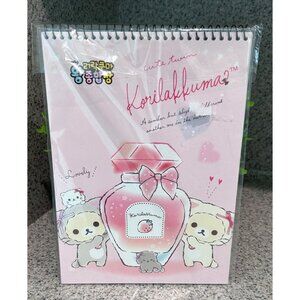 Korilakkuma Spiral Notebook 10x7" Blank Pages Stationery Art Drawing Paper